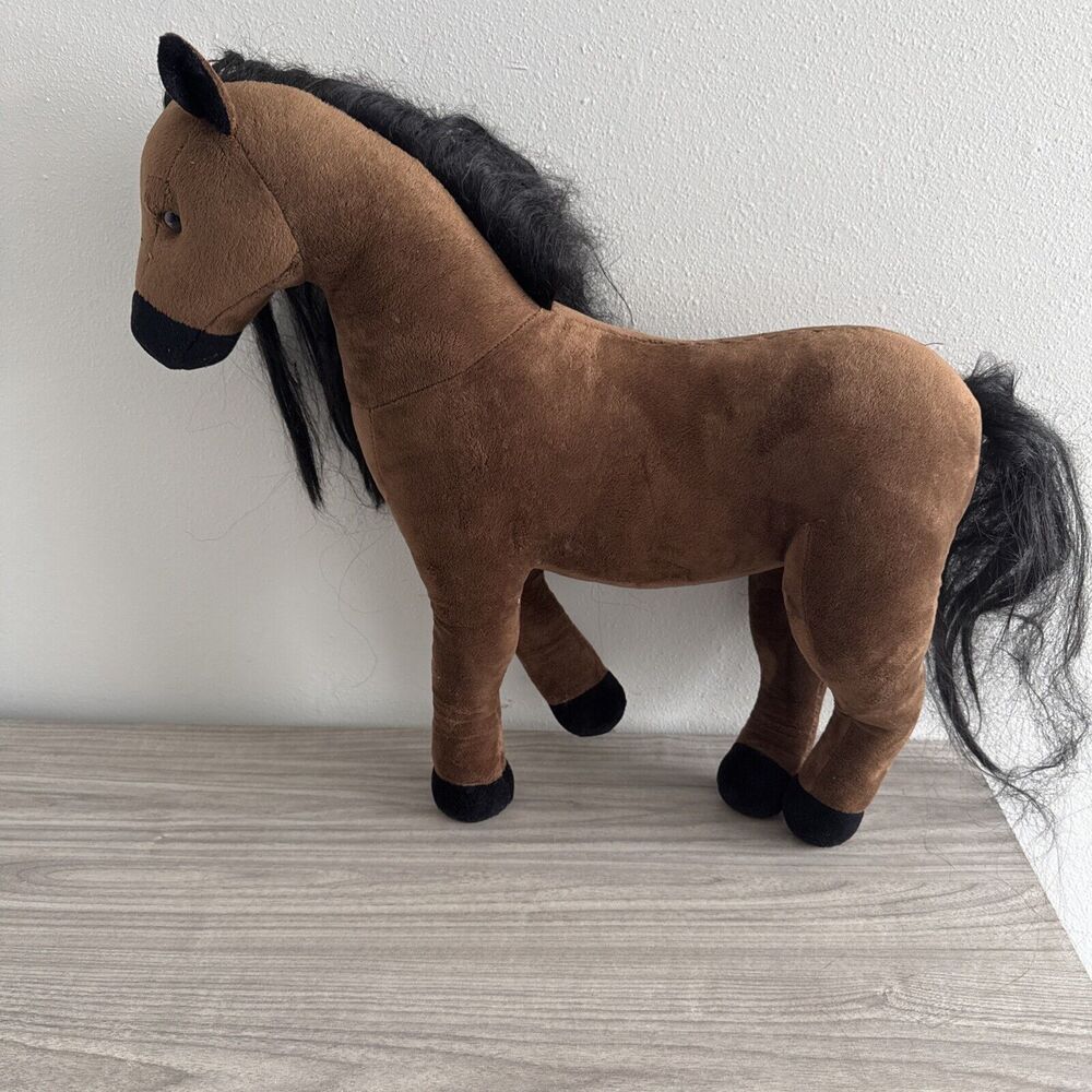 Madame Alexander 20” Posable Brown‎ Horse Plush Pony